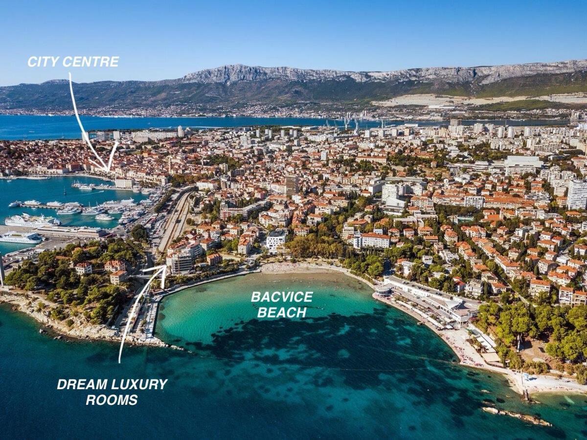 Dream Luxury Rooms Split Exteriör bild